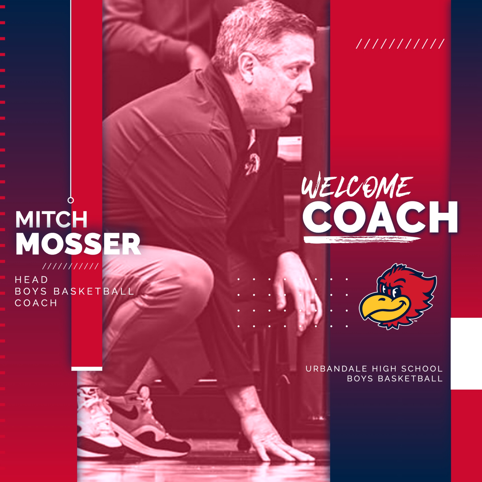 Urbandale High School Names Mitch Mosser Head Boys Basketball Coach