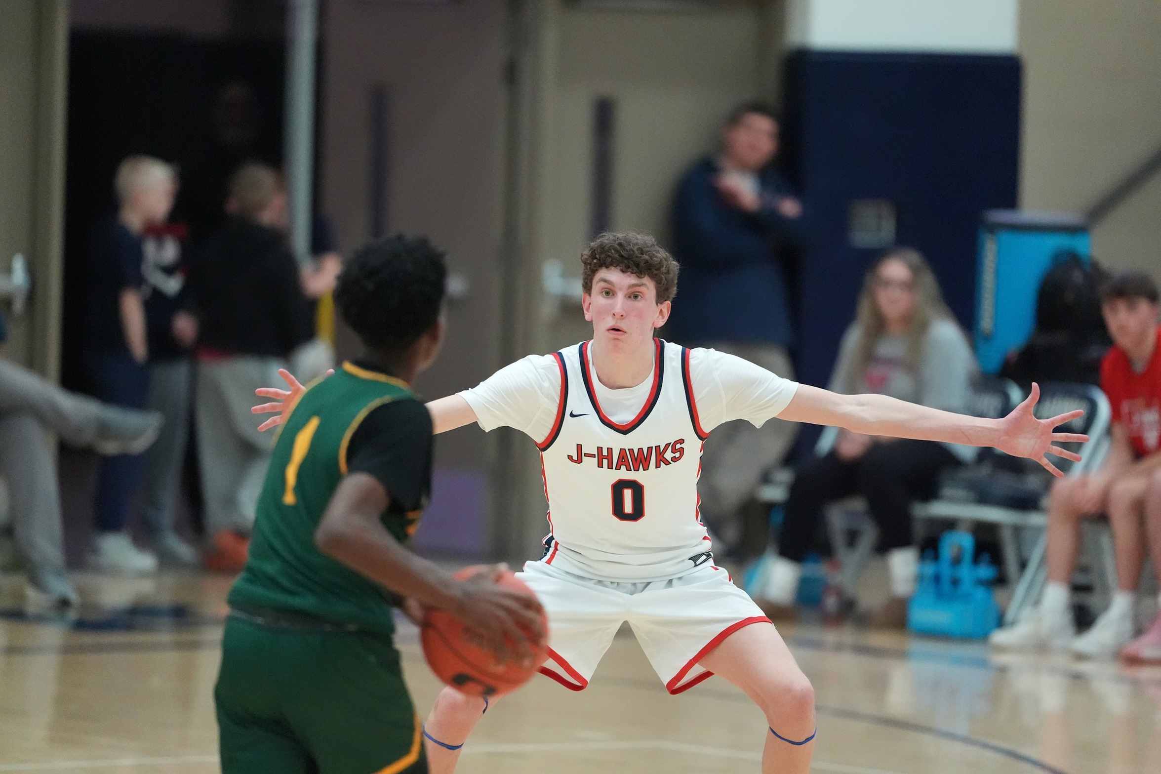 J-Hawk Boys Down the Hoover Huskies