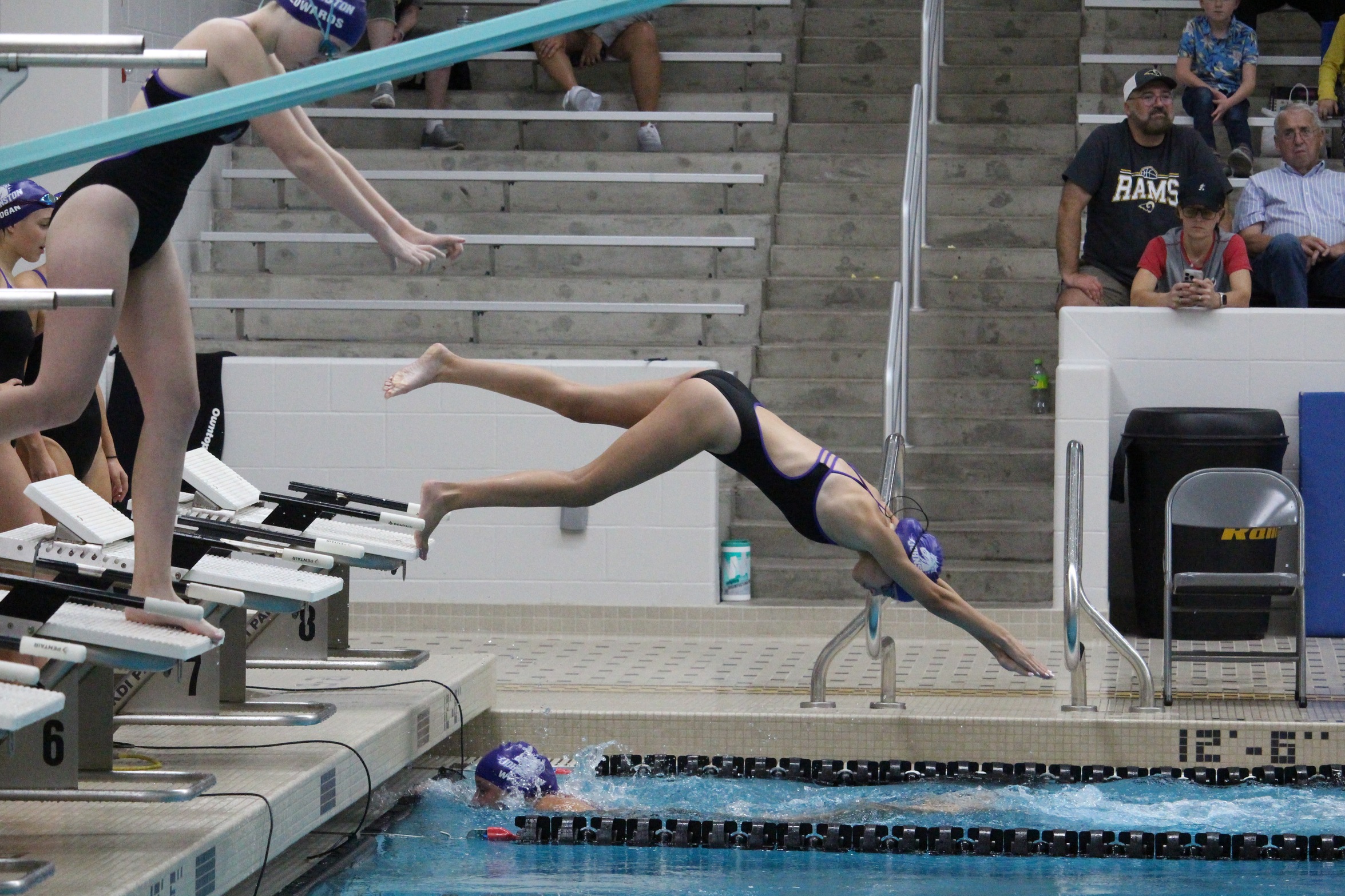 Swim Team Rolls Valley in CIML Dual